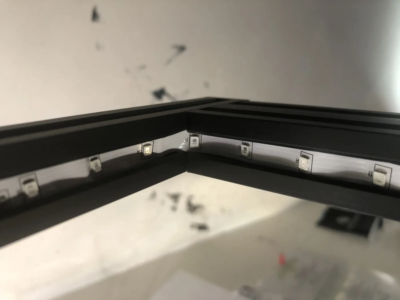Bandeau de LEDs sur imprimante Alfawise U30