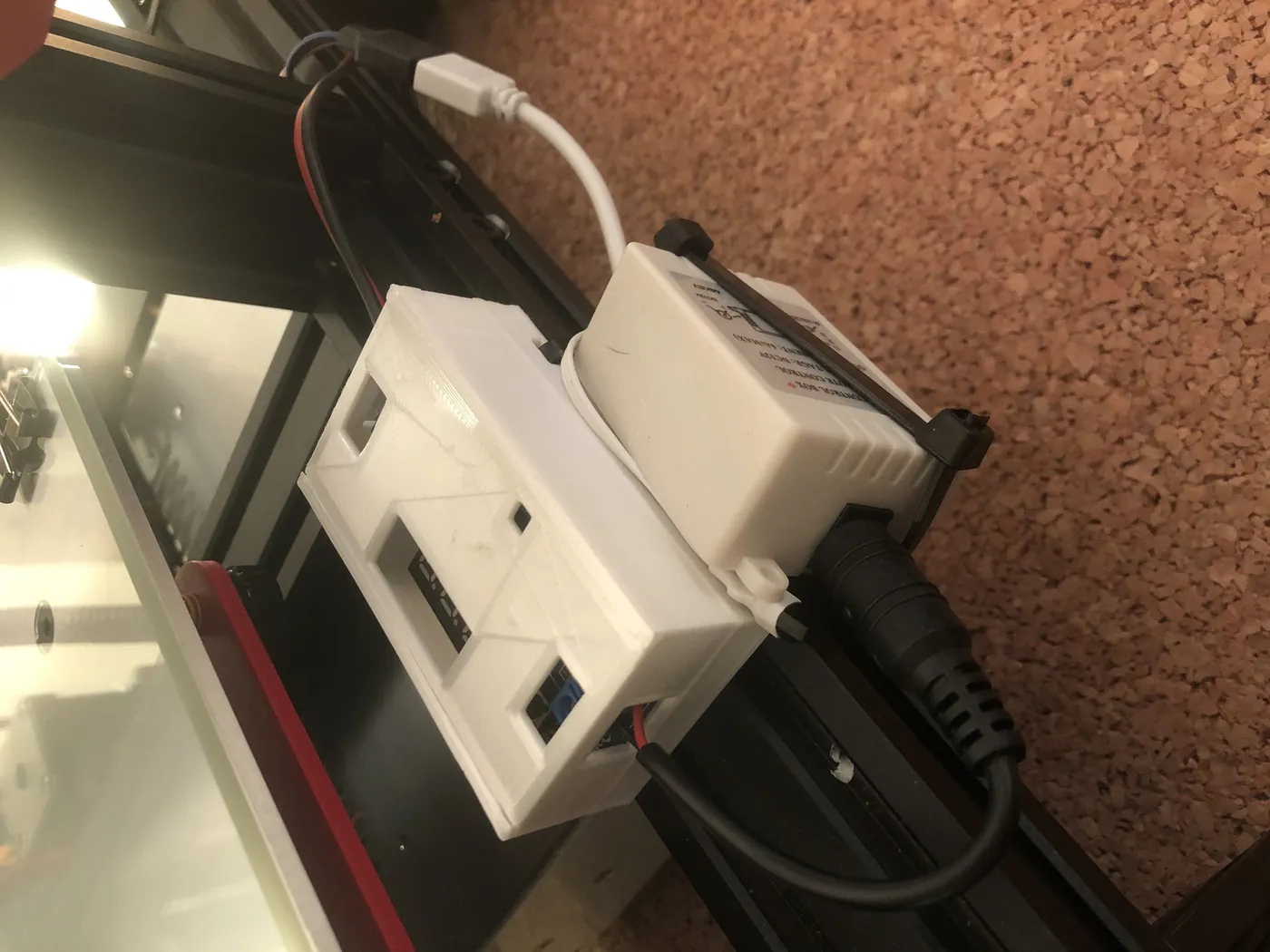 Bandeau de LEDs sur imprimante Alfawise U30
