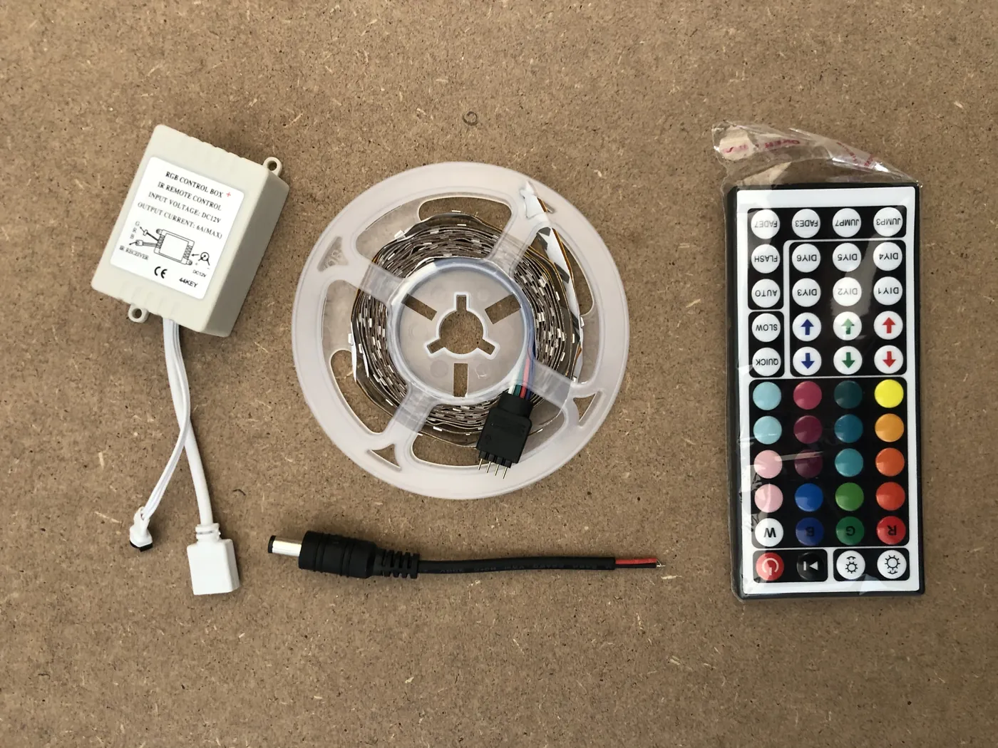 Bandeau de LEDs sur imprimante Alfawise U30